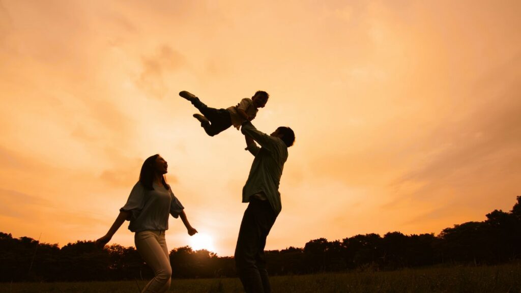 Family silhouette representing generational wealth and estate planning considerations